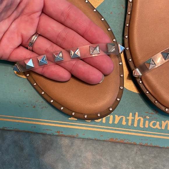 Steve Madden Clear Travel Sandal Size 8.5 - Picture 7 of 8